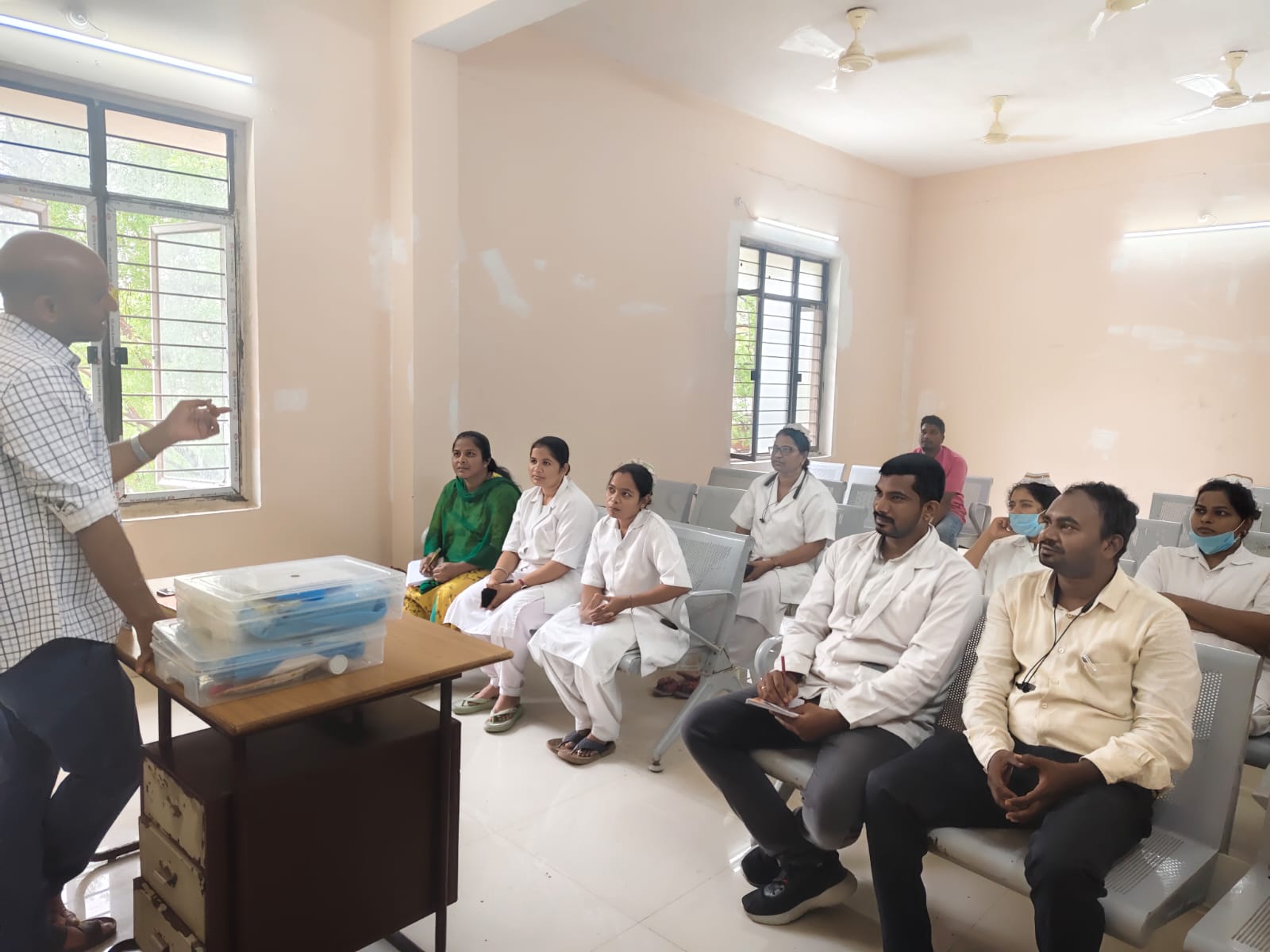 Hospital staf Meeting Image